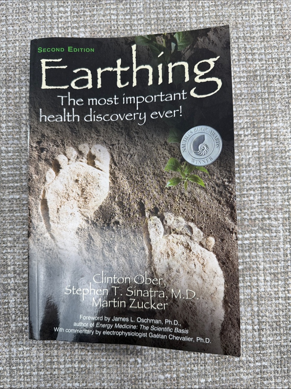 Second edition “EARTHING” book grounding the most important health discovery